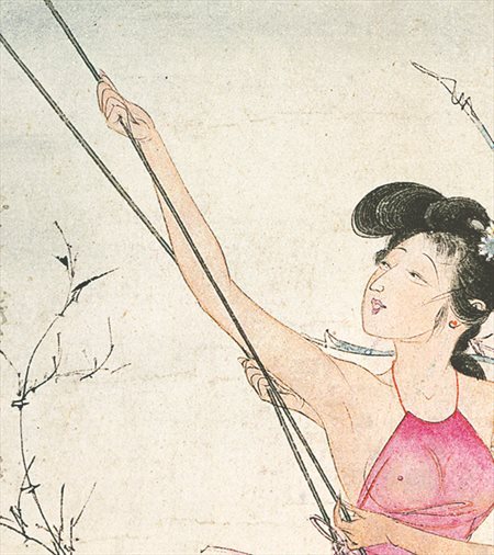 长沙-胡也佛的仕女画和最知名的金瓶梅秘戏图